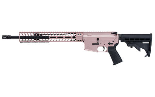 Rifles Long Guns Spikes Tactical 16" Midlength 223Rem SPIKES RFL 556 16" MD MLOK ROSE GLD • Model: 16" Midlength